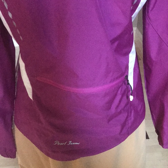 Pear Izumi Wind Breaker, Removable Sleeve, Packable, Med. - Picture 5 of 8